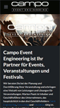 Mobile Screenshot of campo-projects.com